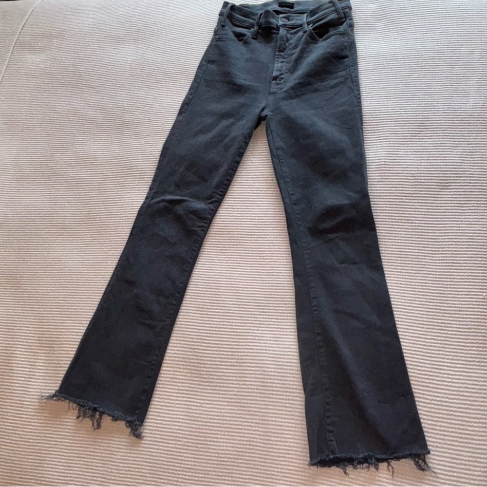 MOTHER Hustler Ankle Fray in wash color Second Chance